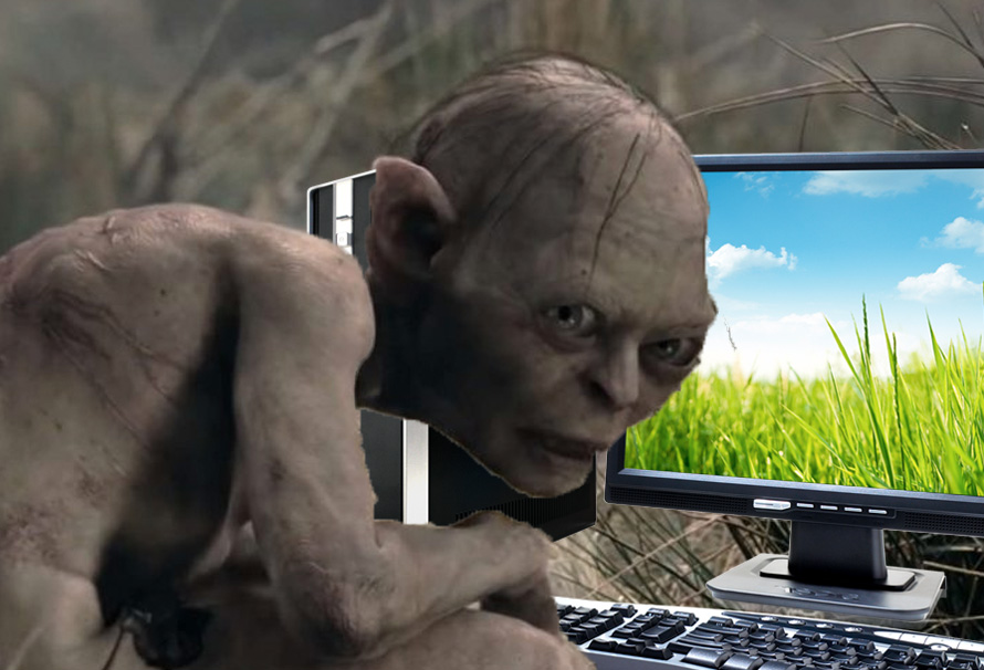 lord of the rings does gollum die